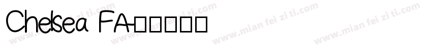 Chelsea FA字体转换